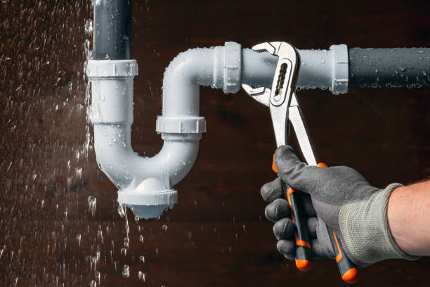 Professional Drain Cleaning technician working in Colbert, OK